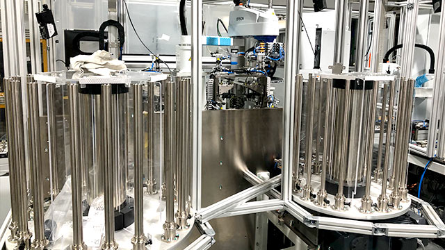 樱田鑫凸轮分割器在食品包装灌装机械行业的应用